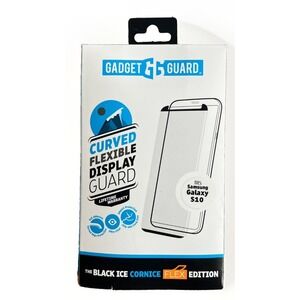 Gadget Guard Black Ice Cornice Flex Screen Protector Samsung Galaxy S10+ - New!!